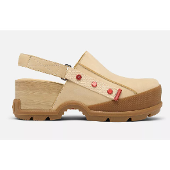 NEW SOREL ROAM'N CLOG RBR Caribou Beige GUM Women's Size 8 - Picture 6 of 6